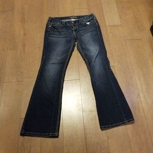Dark wash jeans